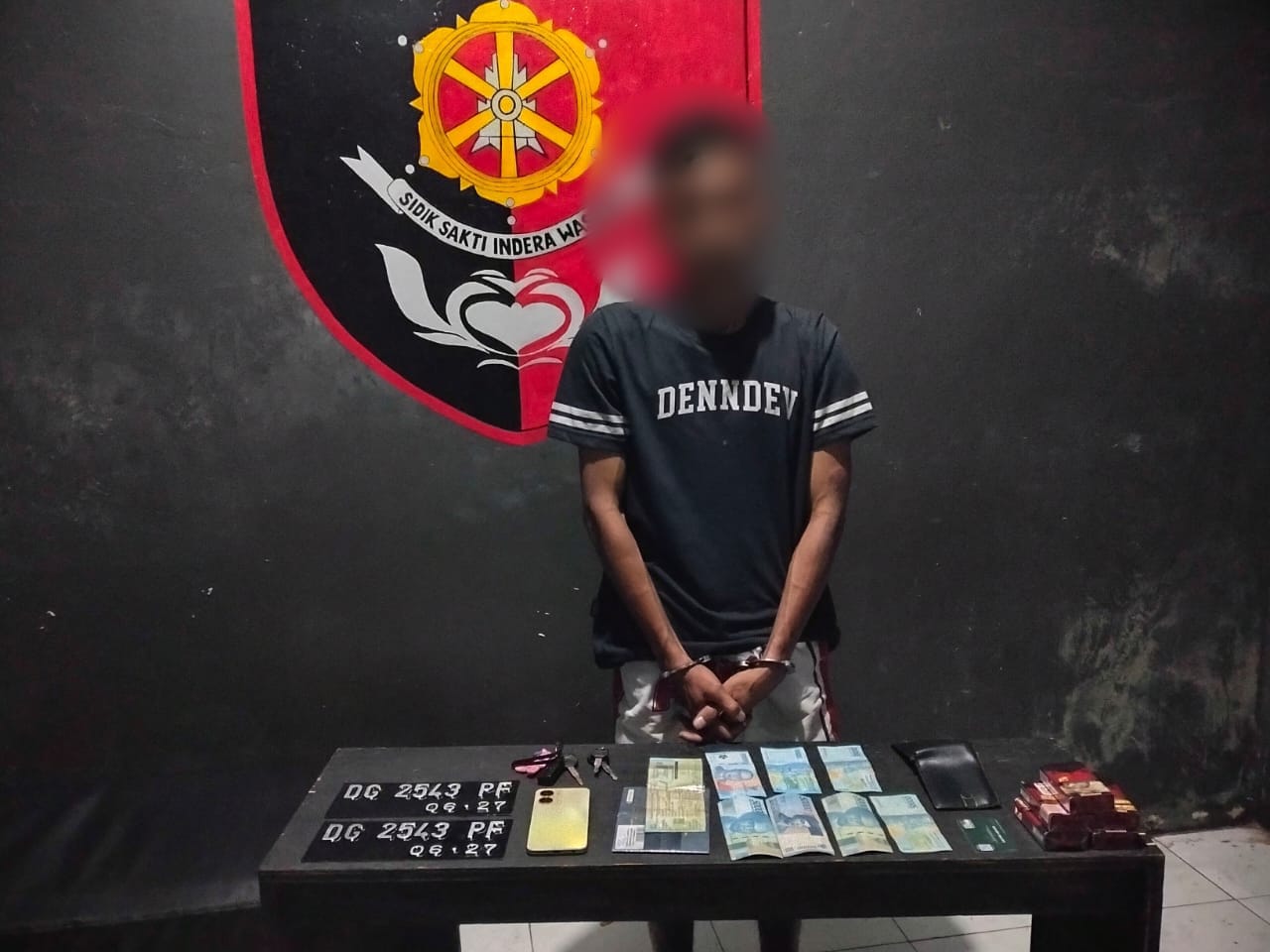 Kurang Dari 24 Jam, Polsek Ternate Utara Bekuk Terduga Pelaku Pencurian