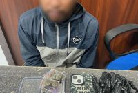 Satresnarkoba Polres Ternate ringkus pengedar Narkoba.(foto/humas).