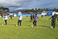 Ketua DPW PAN Malut Dr. Hi. Kasman Hi. Ahmad, buka turnamen PAN Cup I U20.