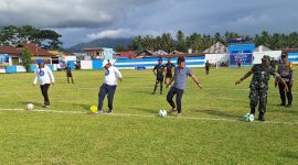 Ketua DPW PAN Malut Dr. Hi. Kasman Hi. Ahmad, buka turnamen PAN Cup I U20.