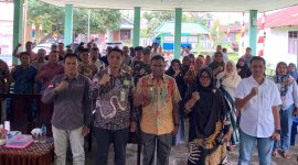 Wabup Halut bula sosialisasi anti narkoba di Desa Luar.