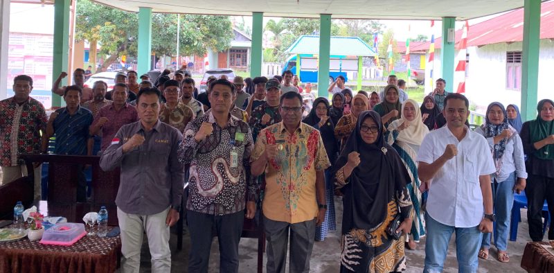 Wabup Halut bula sosialisasi anti narkoba di Desa Luar.