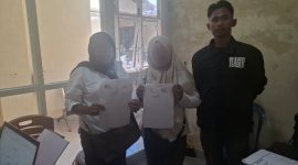 Polres Ternate selesaikan kasus penghinaan dua PNS.(foto/humas).