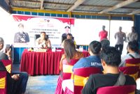 Kapolres Halut bertatap muka dengan insan pers dan sejumlah organisasi.
