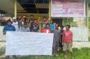 Warga Dedeta demo Pj. Kades.