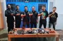 RAZIA, Lapas kelas IIA Ternate amankan barang terlarang.