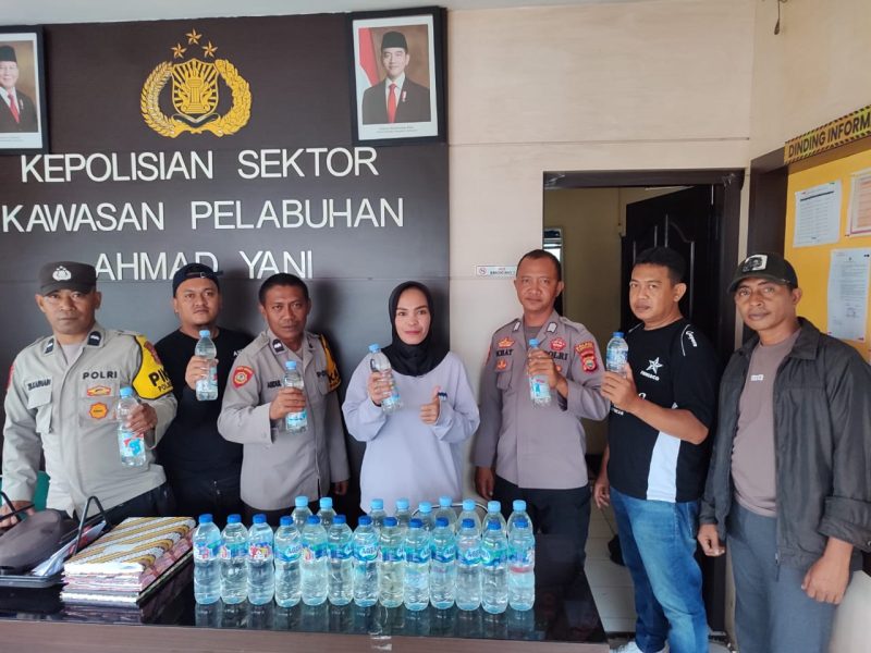 Polsek Pelabuhan Ahmad Yani amankan Miras.