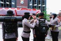 Kapolres Ternate buka trandisi bintara remaja 2025.(humas).