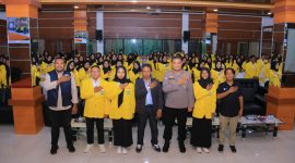 Polda Malut sosialisasi paham radikalisme ke mahasiswa.(humas).