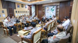 Kapolda Malut coffe morning bersama PJU.(humas).