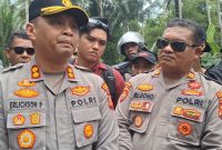 Kapolres Halut Erlich song Pasaribu. 