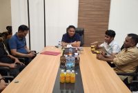 Pengurus Pemuda Muhammadiyah Halut bersama Kapolres. 