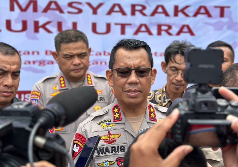 Kapolda Malut Irjen Pol. Waris Agono