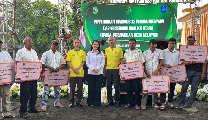 Kejagung RI dan Gubernur Malut resmi tanda tangan MoU kawal Dana Desa.(istimewa) 