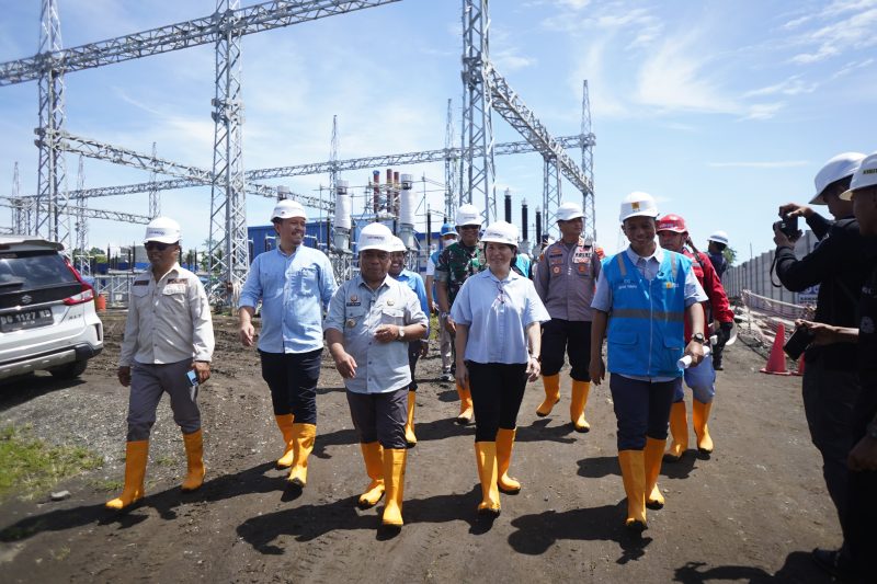 Bupati Halut dan Forkopimda tinjau dan pastikan mesin 8 MW siap beroperasi