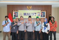 BADKO HMI bersilaturahmi dengan Kapolda Malut