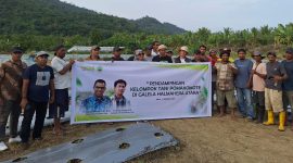 Orwil ICMI Malut buat pendampingan kepada Gapoktan Pomakomote Galela. 