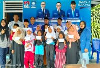 DPD PAN Halut santuni anak yatim.