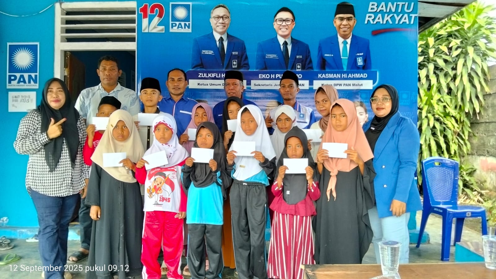 Jumat Berkah, DPD PAN Halut Santuni Anak Yatim