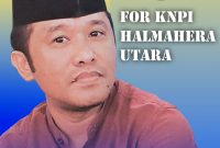 Calon Ketua DPD KNPI Halut, Iksan Hamiru.