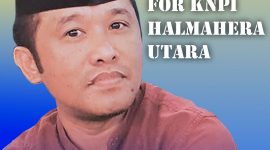 Calon Ketua DPD KNPI Halut, Iksan Hamiru.