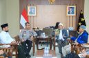 Tokoh agama Maluku Utara bersilaturahim dengan Kapolda Malut. 