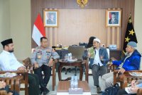 Tokoh agama Maluku Utara bersilaturahim dengan Kapolda Malut. 