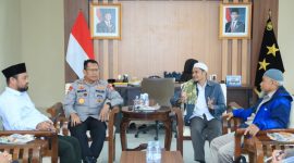 Tokoh agama Maluku Utara bersilaturahim dengan Kapolda Malut. 