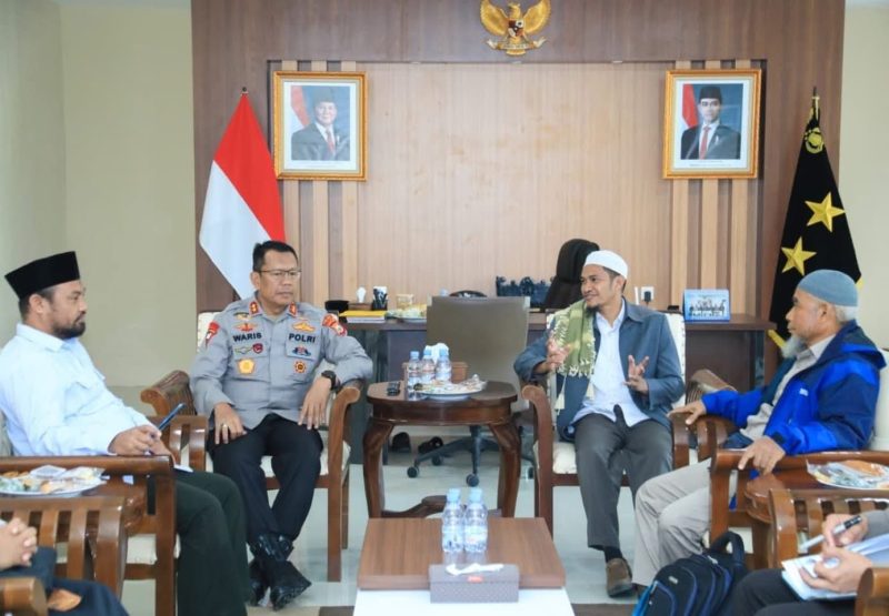 Tokoh agama Maluku Utara bersilaturahim dengan Kapolda Malut. 