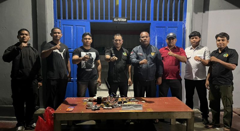 Lapas Kelas IIA Ternate melakukan razia Insidentil dengan menyasar ke blok Narkoba.