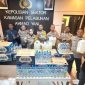 Polsek Pelabuhan Ahmad Yani amankan ratusan liter Miras jenis Cap Tikus. 