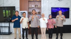 Kohati PB HMI Audien dengan Kapolda Malut.(humas)