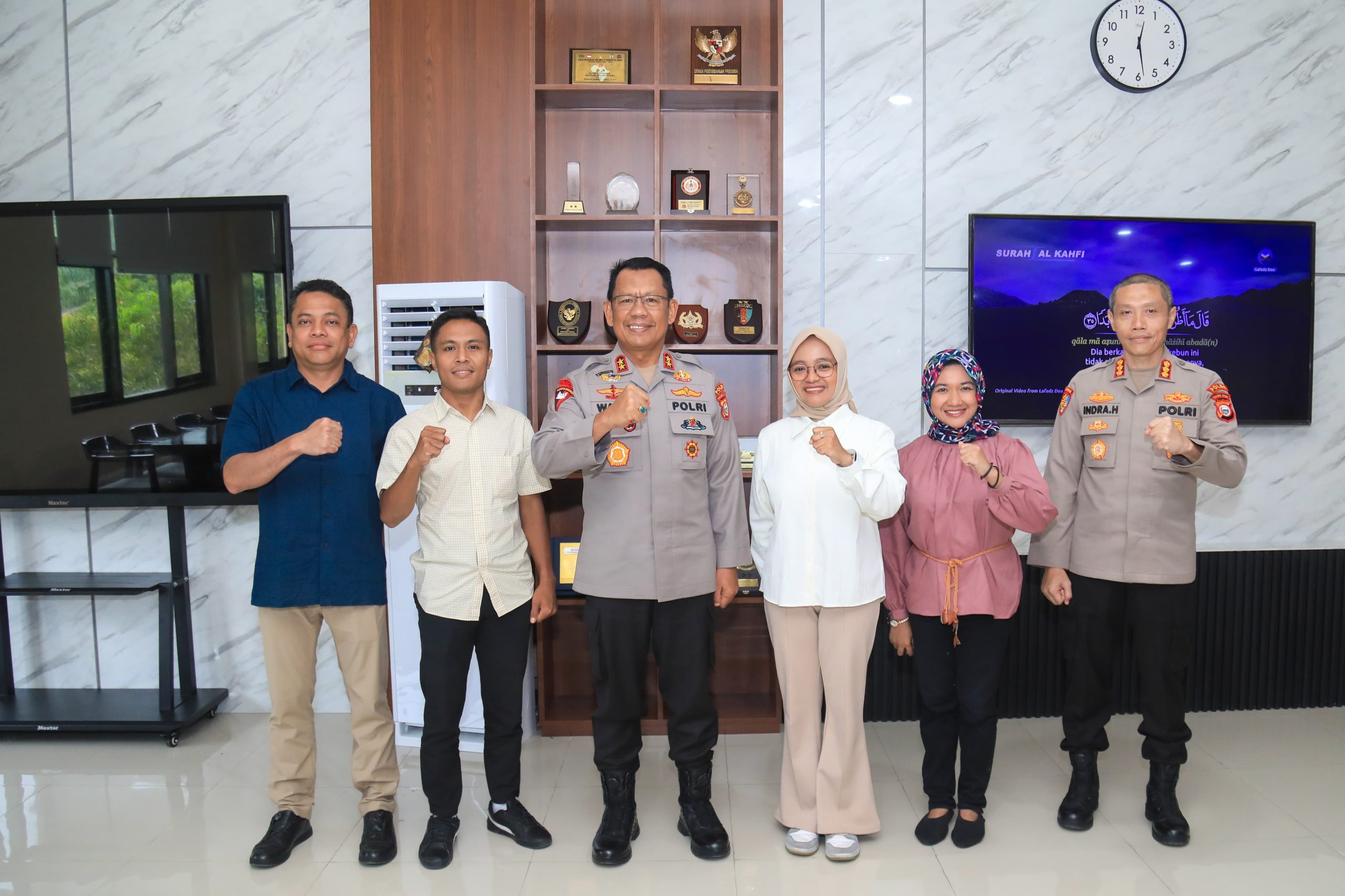 Kapolda Malut Terima Audiensi Kohati PB HMI, Bahas Isu Pelecehan Dan Agenda Nasional Di Kota Ternate