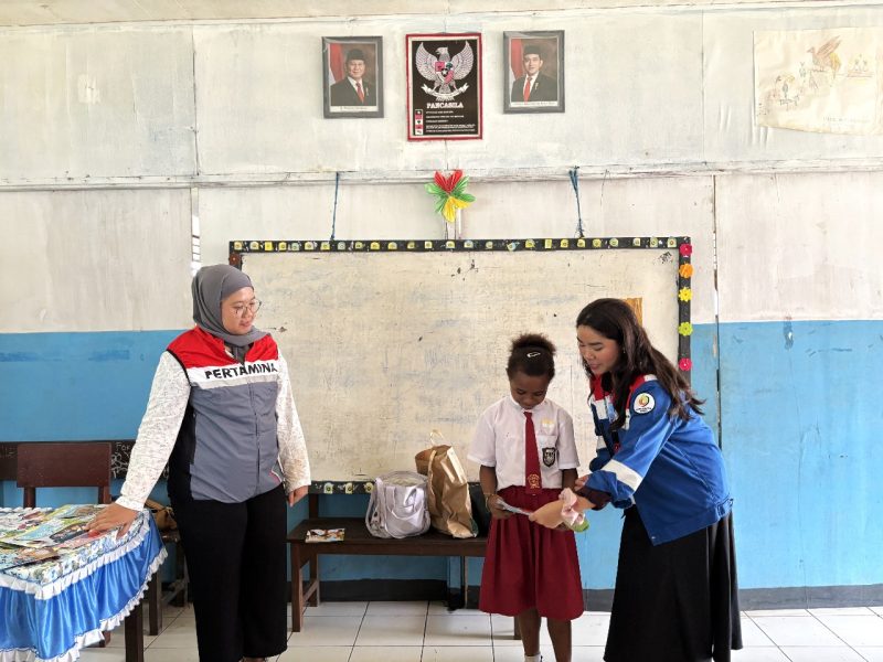 Pertamina sukses gelar PEN 8.0 di sekolah Papua