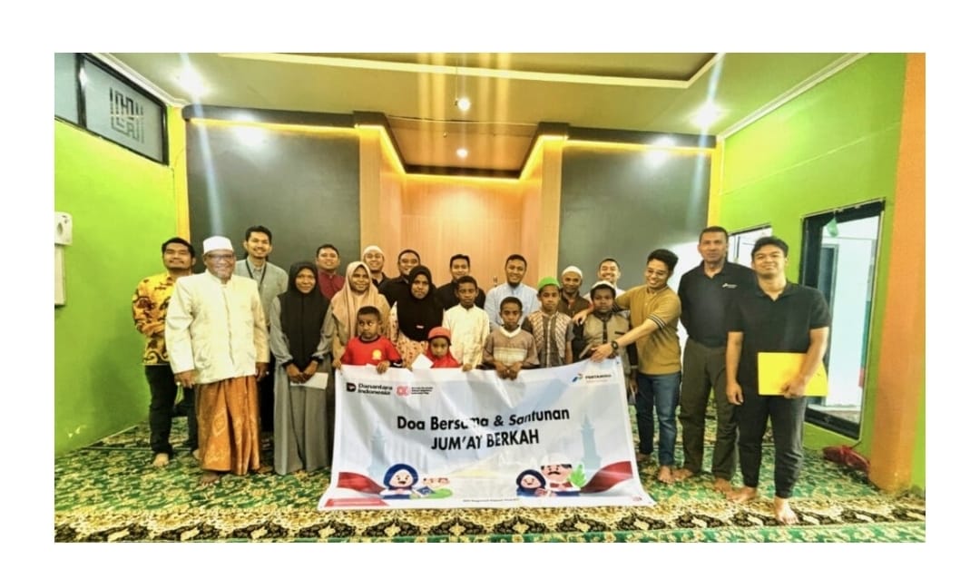 Sambut HUT Ke-80 RI, Pertamina Patra Niaga Regional Papua Maluku Gelar Doa Bersama dan Santunan Anak Yatim di Jayapura