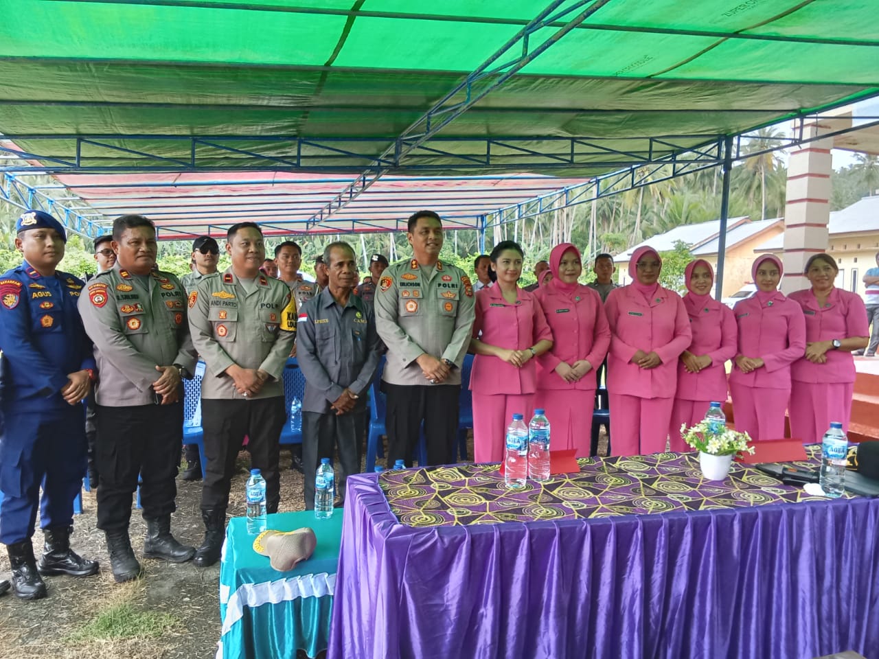 Kapolres Halut Gelar Kuker Ke Polsek Loloda Utara, Tekankan Profesionalisme Dan Dekatkan Diri Ke Masyarakat