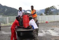 Pengantara BBM ke Distrik Kenggime dan Balingga.(istimewa)