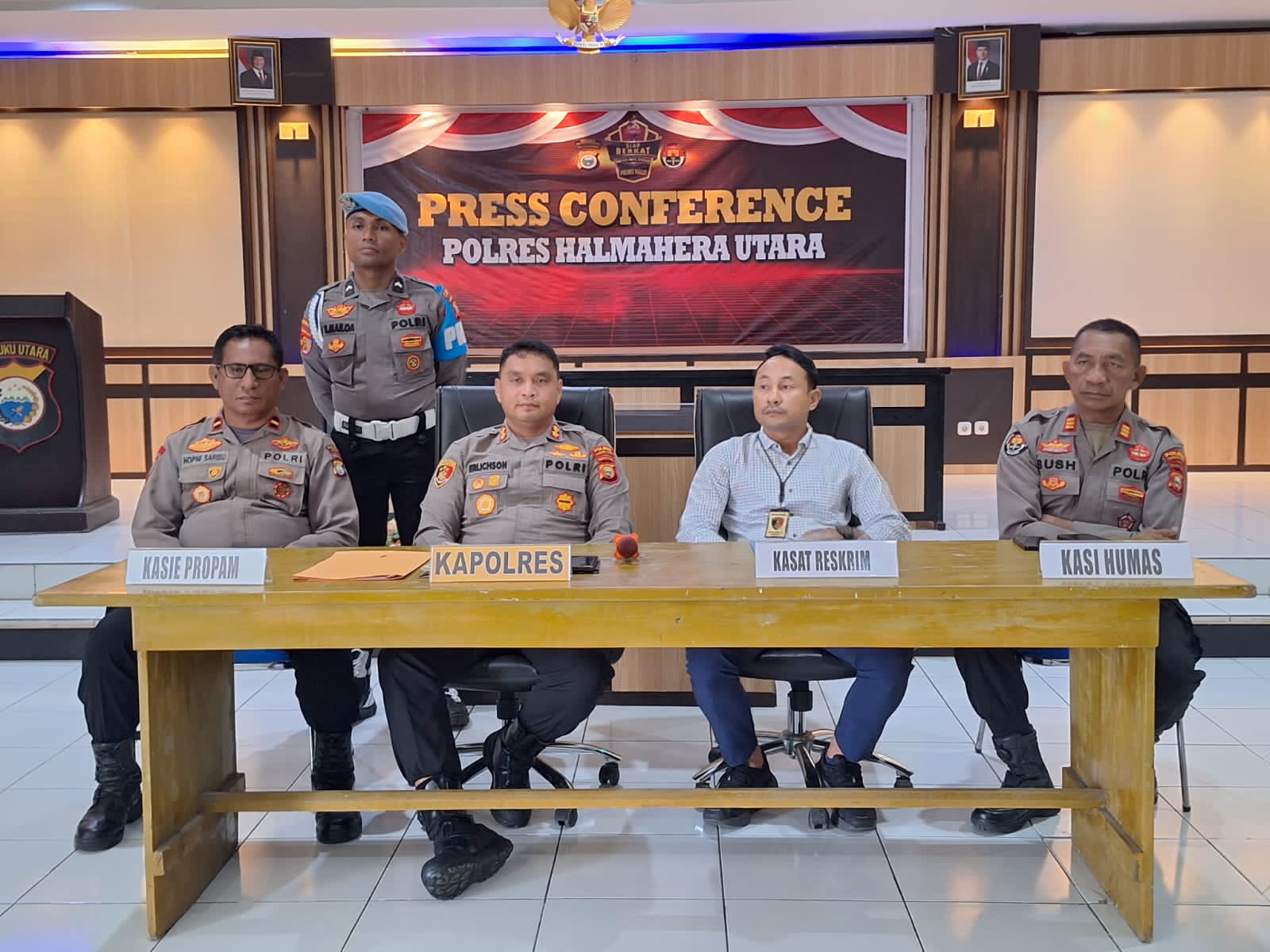 Skandal Penistaan Agama Guncang Polres Halut, Oknum Polisi HL Terancam Dipecat Tidak Hormat Dan Dipenjara 6 Tahun