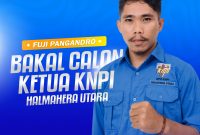 Bakal Calon Ketua KNPI Halut, Fuji Pangandro