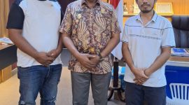 Pengurus Pemuda Muhammdiyah silaturahim dengan Wakil Bupati Halut.