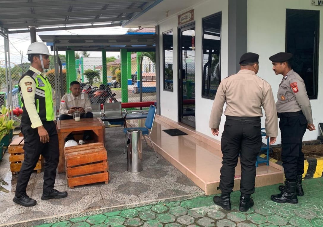 Pastikan Keamanan Obvitnas, Polda Malut Gelar Patroli Di Pertamina Dan DPPU Babullah