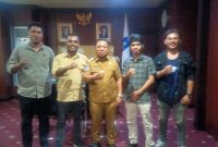 Pemuda Muhammadiyah audiens dengan Bupati Halut