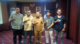Pemuda Muhammadiyah audiens dengan Bupati Halut