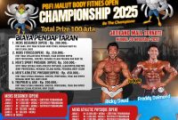 PBFI Malut gelar body fitnes open Championship tahun 2025