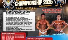 PBFI Malut Panaskan Ternate! Body Fitness Open Championships 2025 Siap Ledakkan Adrenalin Atlet