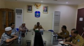 Wakil Bupati Halut, Dr. Hi. Kasman Hi. Ahmad, pimpin rapat persiapan pelantikan BAZNAS.