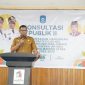 Wakil Bupati Dr. Hi. Kasman Hi. Ahmad, buka kegiatan konsultasi publik II KLS-RPJMD 2025-2029