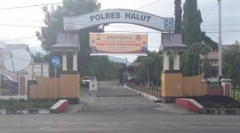 Polres Halut.(istimewa)
