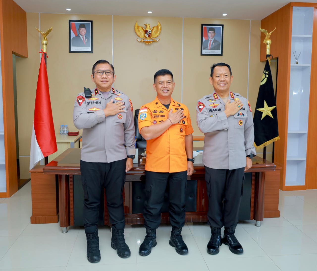 Polda Malut Dan Basarnas Perkuat Sinergisitas, Fokuskan Kesiapsiagaan Tanggap Darurat Dan Operasi SAR