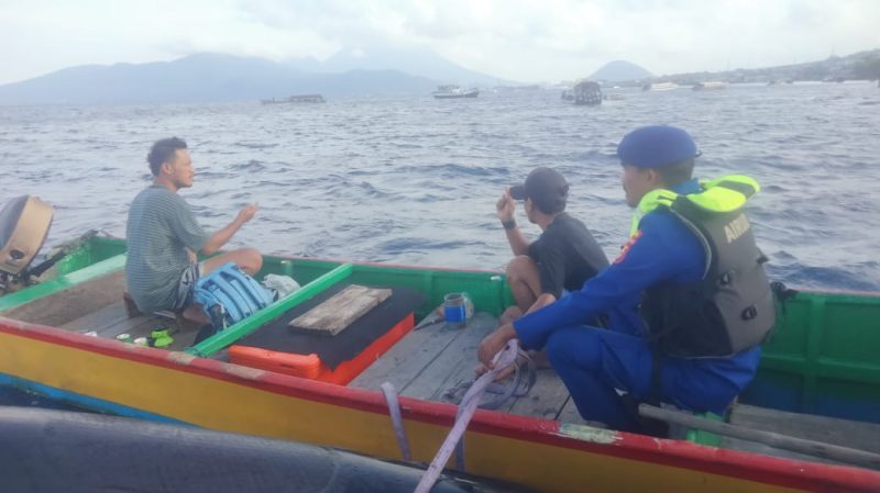 Ditpolairud Polda Malut Intensifkan patroli di perairan Ternate-Hiri.(humas) 